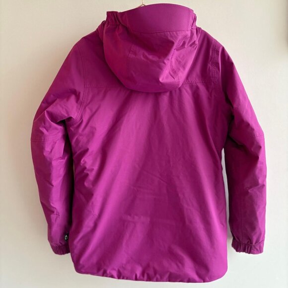 REI Co-op Girls' Timber Mountain Waterproof Windproof Fuchsia Snow Jacket - Picture 2 of 7